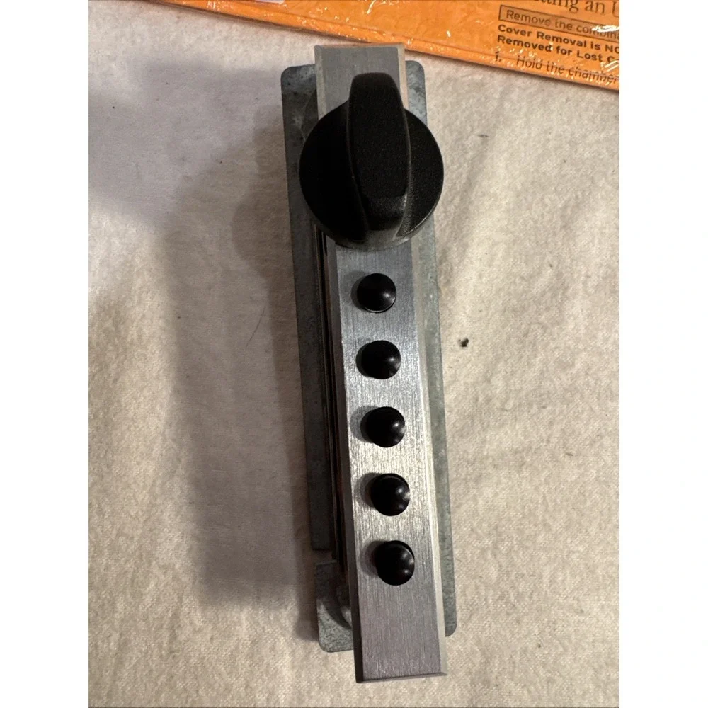 Kaba Mechanical Pushbutton Cabinet Lock, Spring Latch C9601-26D-41 NEW Complete‎